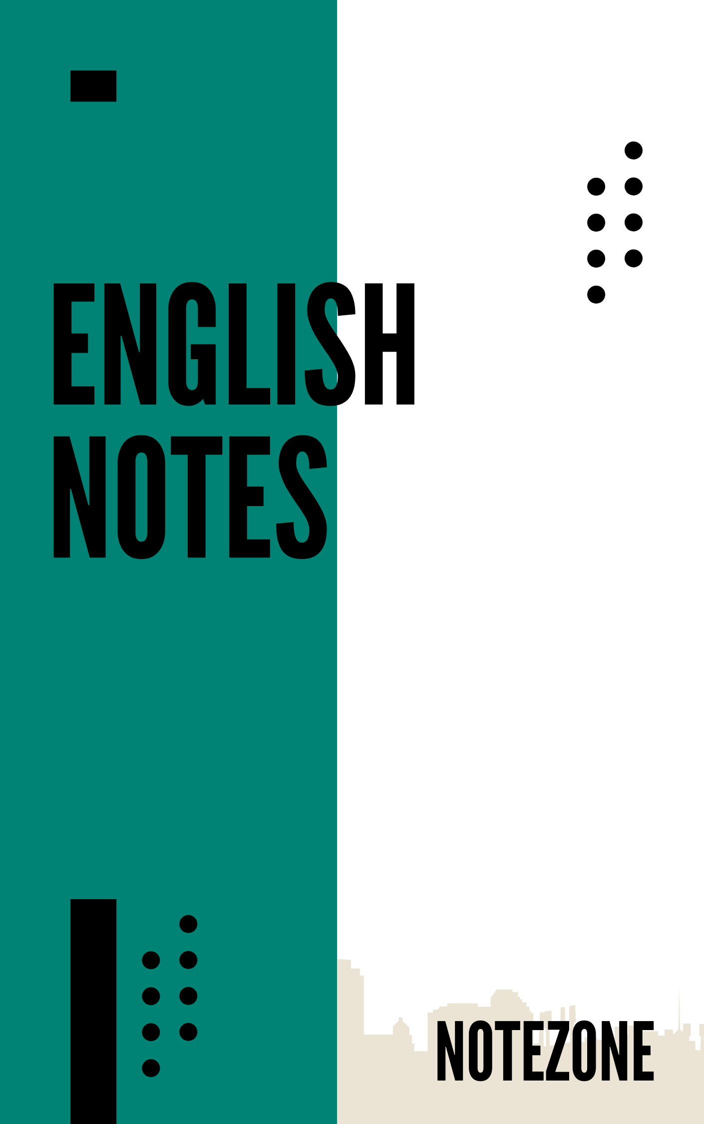 English Notes for Class 9 - KPK Board